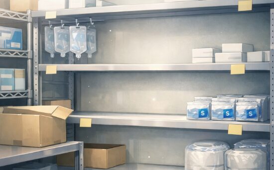 医療物品の在庫不足について